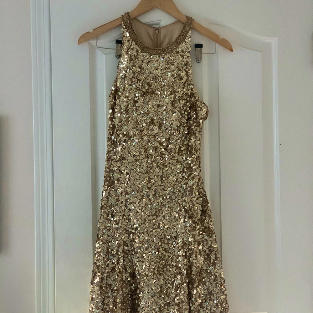 Sherri Hill 51431 Gold, Short, Dress